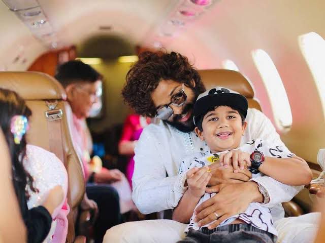private jet of Allu Arjun